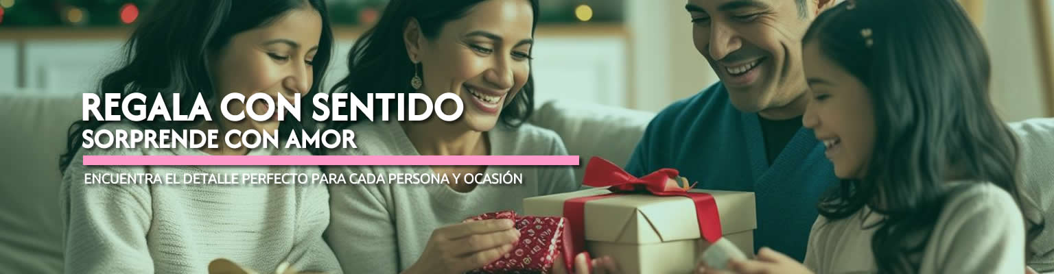 REGALA CON SENTIDO