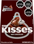 Chocolates Kisses Creamy Milk, 74 g