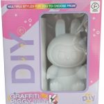 Alcancia Labubu para pintar